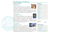 Desktop Screenshot of menteur.com